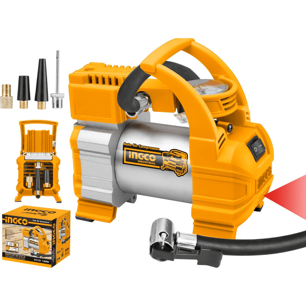 Ingco AAC1408 12V Cordless Inflator 140psi - KHM Megatools Corp. Ingco AAC1408 12V Cordless Inflator 140psi - KHM Megatools Corp.